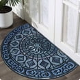 thumbnail image 2 of DEBGFS Clearance Half Circle Rug Front Door Mat Outside Entrance Half Moon Outdoor Mat Welcome Mat Outdoor Door Mat Outdoor Entrance Outside Door Mats for Front Door Entry Home Decor A,a, 2 of 7