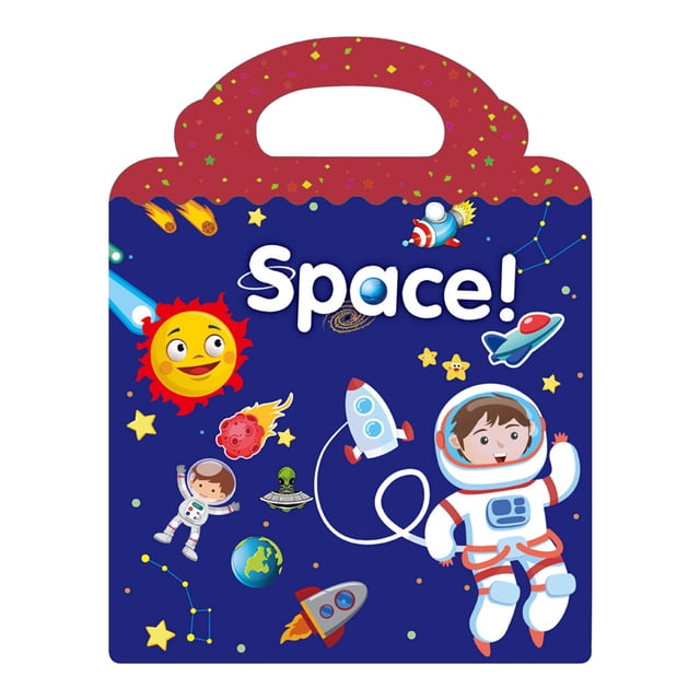 HOARBOEG Children's Toys Puzzle Toys Christmas Gifts Children's Stickers Activity Books Children's Guide Stickers Kids Learning Educational Toy Sticker