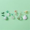 thumbnail image 2 of Clearance! Vase Magnets Ceramic Vase Refrigerator Magnets 3D Ceramic Flower Vase Cute Plant Vase Fridge Magnets Kitchen Decoration, 2 of 9
