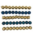 thumbnail image 1 of Holiday Time 45-Count Shatterproof Ornaments-Blue/Gold, 1 of 5