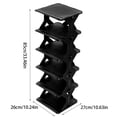 thumbnail image 3 of Étagère à Chaussures Simple d'Angle Épaissie et Élargie, Petite Taille, Facile à Installer, Amovible, Lavable, Armoire de Rangement pour Chaussures, 3 of 6