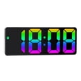 thumbnail image 2 of Kcavykas Home, Kitchen, Refrigerator Storage,Multifunctional Clock Living Room Wall Clock Home Bedside Decoration Digital Electronic Clock Silent Clock Temperature And Humidity Color Screen Clock, 2 of 6
