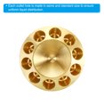 thumbnail image 4 of Unique Bargains Brass Liquid Distributor, 5/8 x 1/4 Inch 10 Hole Copper Joints Refrigerant Liquid Separator, 4 of 5