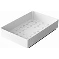 thumbnail image 1 of OUYAWEI Pull Out Cabinet Organizer,Extendable Slide Out Drawers for Cabinets,Heavy Duty Pantry Shelves Storage and Organization,Cabinet Roll Out Drawers for Kitchen Pantry Large,white, 1 of 9