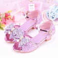 thumbnail image 2 of Espadrilles pour Filles - Chaussures de Course Montantes pour Filles Talons Chaussures de Spectacle avec Chaussures de Randonnée pour Filles Chaussures de Course pour Filles Sandales Brillantes et Chaussure à Nœud Chaussures d'Été Design pour Enfants 11 Chaussures Filles, 2 of 4