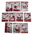 thumbnail image 3 of simhoa 10x Merry Christmas Greeting Cards Holiday Cards with Envelope - Santa, 3 of 6
