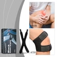 thumbnail image 4 of EGNMCR Black Knee Brace Support StrapBone And Joint Pain BraceReliefReduces StressImproves VitalityKnee Support Strap Black Knee Support Strap, 4 of 9