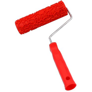 Rouleau de Peinture Gaufré Diy Rouleau Texturé avec Motif