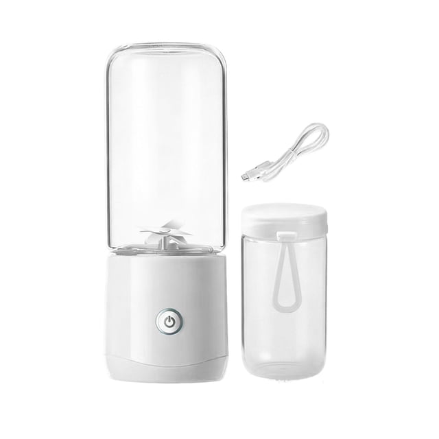Leodye 1PCS Portable Wireless Electric Juicer Fully Automatic Juicer Cup Home Mini Fruit and Vegetable Extractor -7.28x2.76in