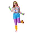 thumbnail image 2 of Women's Plus Size Work It Out 80s Costume, 2 of 3
