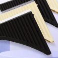 thumbnail image 2 of 18 Pipe Pan Flute C Key Pan Pipes Abs Panpipes Traditional Woodwind Instrument, 2 of 9