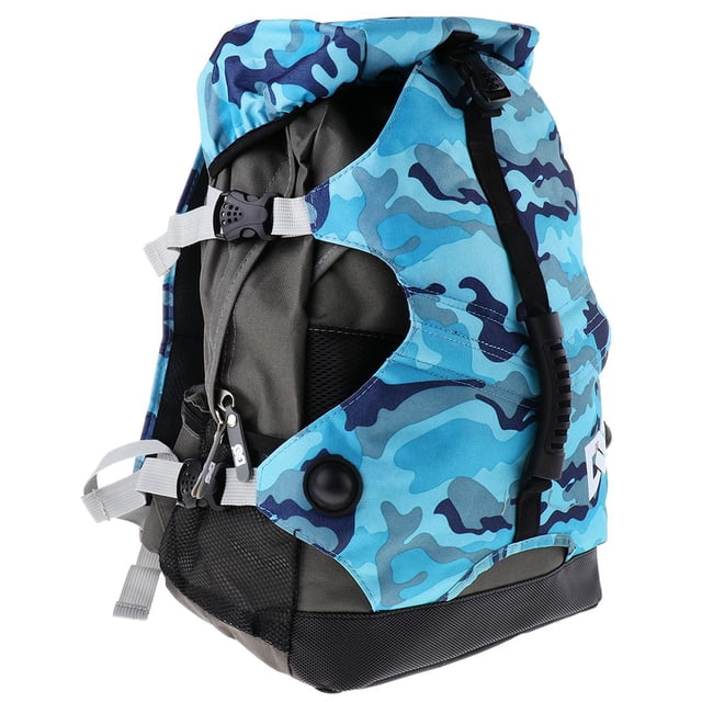 for Men Women, Ice/Roller/Inline Skating Shoes Storage Carrier Blue