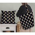 thumbnail image 5 of Soimoi Black Rayon Fabric American Robin Bird Print Fabric by The Yard 56 Inch Wide, 5 of 5
