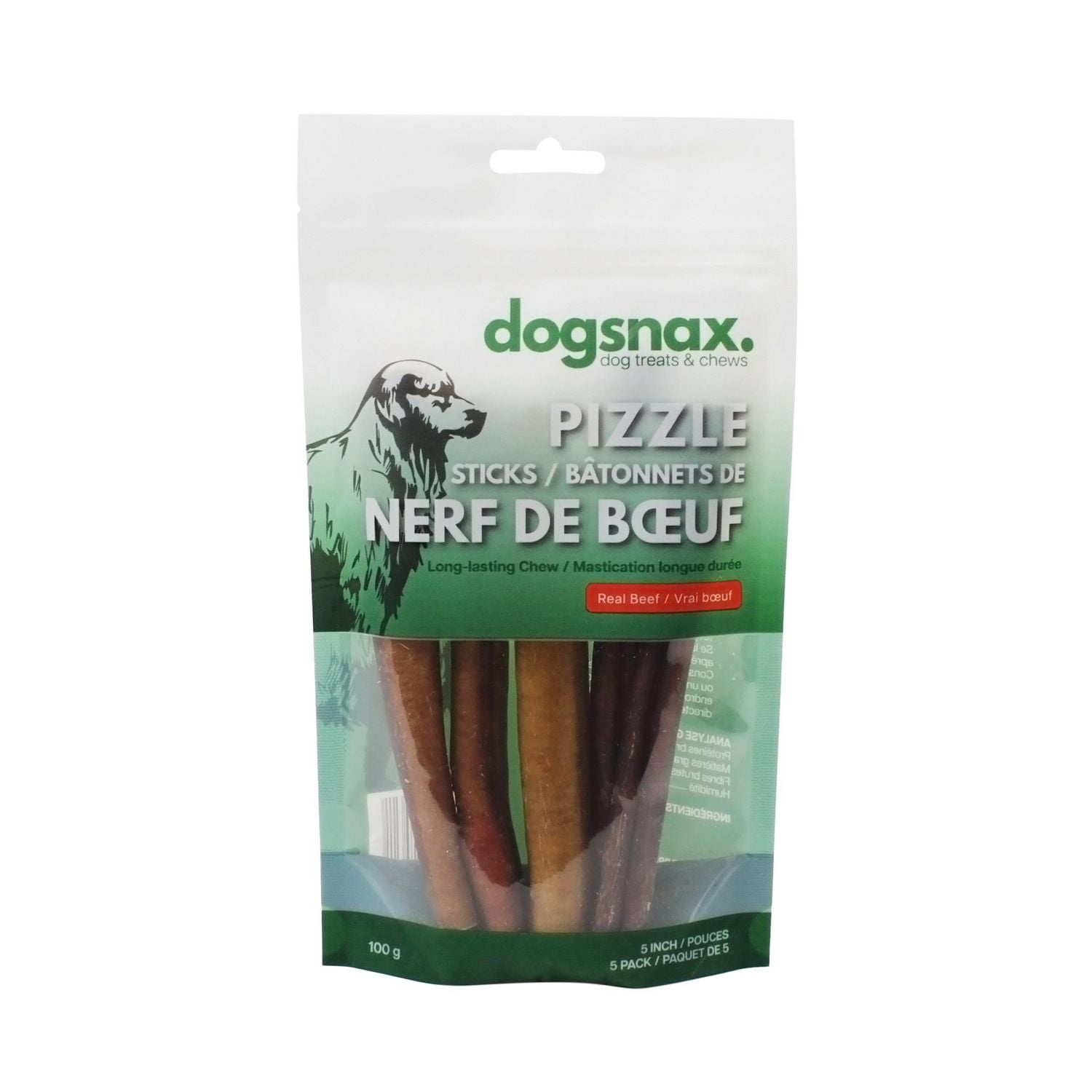 Dogsnax 5" Bully Sticks, 5 Pk