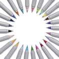 thumbnail image 2 of Sharpie 75847 Marqueurs Permanents, Pointe Ultra Fine, Couleurs Assorties, Lot de 24, 2 of 6