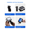 thumbnail image 3 of Handheld Inkjet Printer 12.7mm Inkjet Printing Machine for Barcode Date Label Batch Number Support Multi Languages,1 * Inkjet Printer Kit, 3 of 6