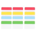 thumbnail image 1 of KAKOWELY Durable Plastic Page Markers with Assorted Colors for Marking 3 Sets Small and Compact,2.01"X1.5"X0.08", 1 of 5