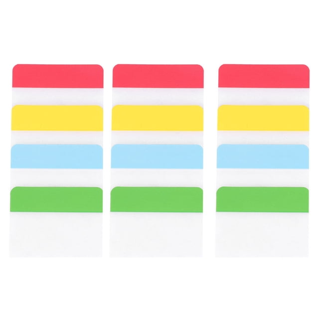 KAKOWELY Durable Plastic Page Markers with Assorted Colors for Marking 3 Sets Small and Compact,2.01"X1.5"X0.08"