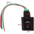 thumbnail image 2 of jfqm 12V 3A Red Light Push Button Switch Driving Light Bar ON-Off Switch Fit for VW Amarok (Color : Spot Light), 2 of 4