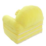 Cute Cartoon Foldable Kids Sofa, Toddler Sofa Foldable Chair Lounger Backrest Armchair 2 In 1 Foldable Children Sofa Bed For Living Room Bedroom