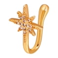 thumbnail image 1 of Clip On Nose Rings For Women Non-Pierced Nose Hoop Ring Adjust Nose Cuff, 1 of 9
