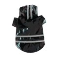 thumbnail image 2 of Dog Reflective Waterproof Raincoat Teddy Puppy Hooded Jacket Coat Pet Clothes, 2 of 8
