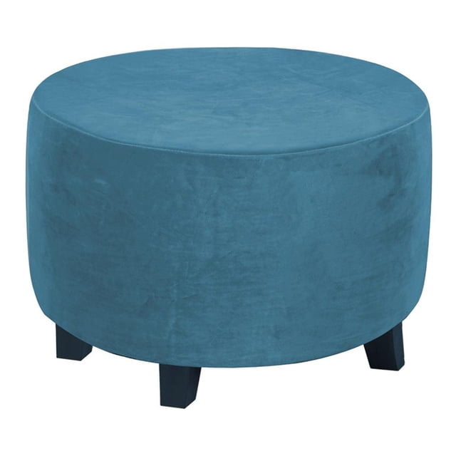 POINTERTECK Housses de Repose-Pieds Ottoman pour Diamètre 48-55 Noir