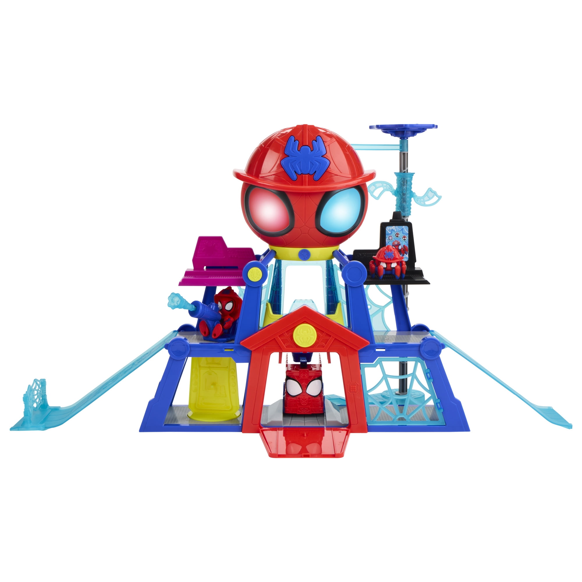 Marvel Spidey et ses Amis Extraordinaires QG Rescue-Webs, coffret pour enfants, dès 3 ans