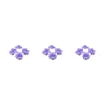 thumbnail image 1 of Decodeary 50pieces Low Maintenance Soft Texture Fabric For Albums And Decorations Realistic Appearance Fiber Wide Application Purple 4.5cm 3Set, 1 of 6