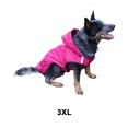 thumbnail image 2 of kurtrusly Polyester Lightweight Packable Dog Jacket Easy To Put On Size Available Dog Stylish And Dry Premium Rose red 3XL, 2 of 6