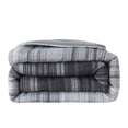 thumbnail image 3 of Mainstays All in One Reversible Comforter and Sheet Set, 7-Piece, Queen, Gray Stripe, 3 of 8