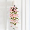 thumbnail image 4 of Wzzjkit Artificial Plants Simulation Spring Flowers Wall Hanging Orchid Vines Hanging Rattan Fake Plants for Home Decor Party Wedding Garden Table Office Patio Decoration Faux Plants, 4 of 6