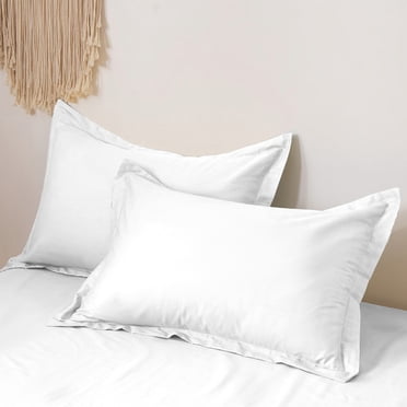 Free Shipping Solid Color Pillowcase Pillow Core Set For Two Pairs Of Comfortable And Breathable Student Dormitory Pillow Case