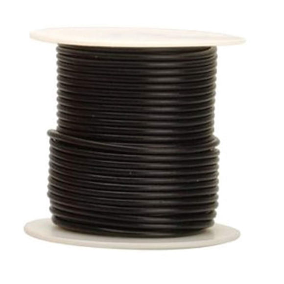 Coleman Cable Fil Électrique Primaire 10 Gauge 100 Pieds, Modèle : 10-100-11, Noir