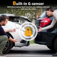 thumbnail image 4 of Dash Cam Front and Rear: 4K Dual Channel Dash Cam - 5GHz WiFi, Dash Camera for Cars with 64GB Card, 2" IPS, App Control, G-Sensor, 4 of 8