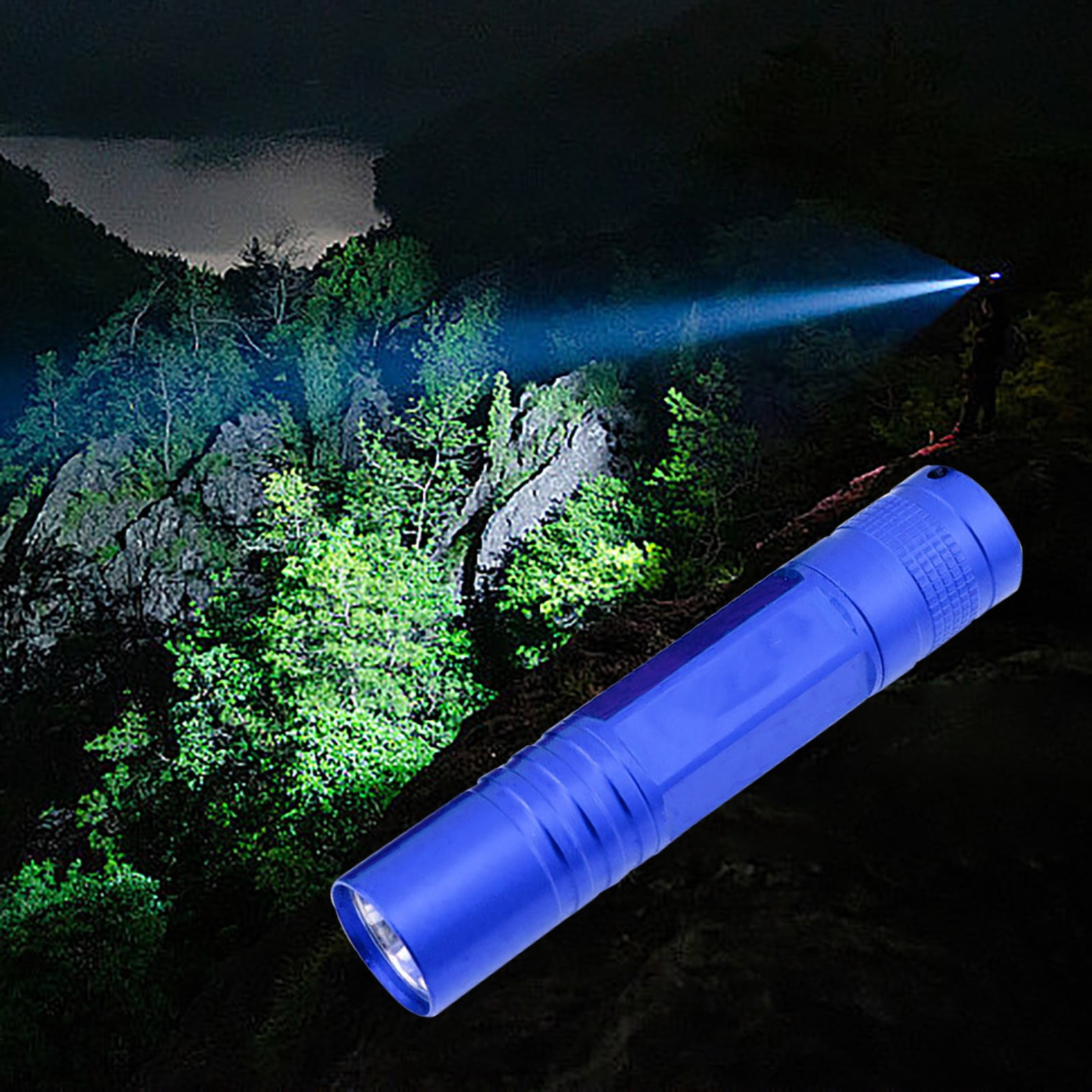 Meitianfacai 2 Pack 3.7'' Mini Flashlight, Strong Light Flashlight, Super Bright LED Flashlight, Household Pocket Flashlight, with 2 Ropes, s for Kids Adults