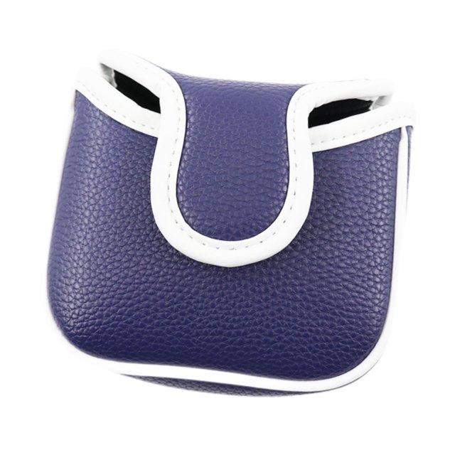 jinwen Couvre-Maillet de Golf pour Putter Accessoires Confortable Compact Couvre-Chef de Club de Golf Bleu Foncé