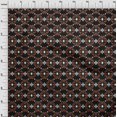 thumbnail image 3 of oneOone Cotton Poplin Fabric Diamond & Swirl Ikat Print Sewing Fabric BTY 56 Inch Wide, 3 of 4
