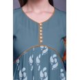 thumbnail image 5 of Bimba Kurti Longue Imprimée pour Femmes Robe Anarkali Indienne Haut Tunique Décontracté, 5 of 5