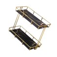thumbnail image 1 of kurtrusly Étagère de Rangement Boîte de Rangement Multi-Couches Panier à Parfum Bijoux Double Couche Noir 1ensemble, 1 of 6