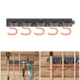 thumbnail image 4 of Heavy Duty Wall Mounted Shovel Rake Storage Rack Broom er Home Garage Garden, 4 of 8