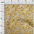 thumbnail image 2 of oneOone Polyester Spandex Jaune Tissu Jacobée Floral Tissu Imprimé Matériel par la Cour 56 Pouces de Large, 2 of 4