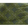 thumbnail image 4 of oneOone Georgette Viscose Fabric Leaves & Geometric Block Decor Fabric Printed BTY 42 Inch Wide, 4 of 4