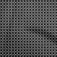 thumbnail image 1 of oneOone Georgette Viscose Black Fabric Geometric Craft Projects Decor Fabric Printed By The Yard 42 Inch Wide, 1 of 4