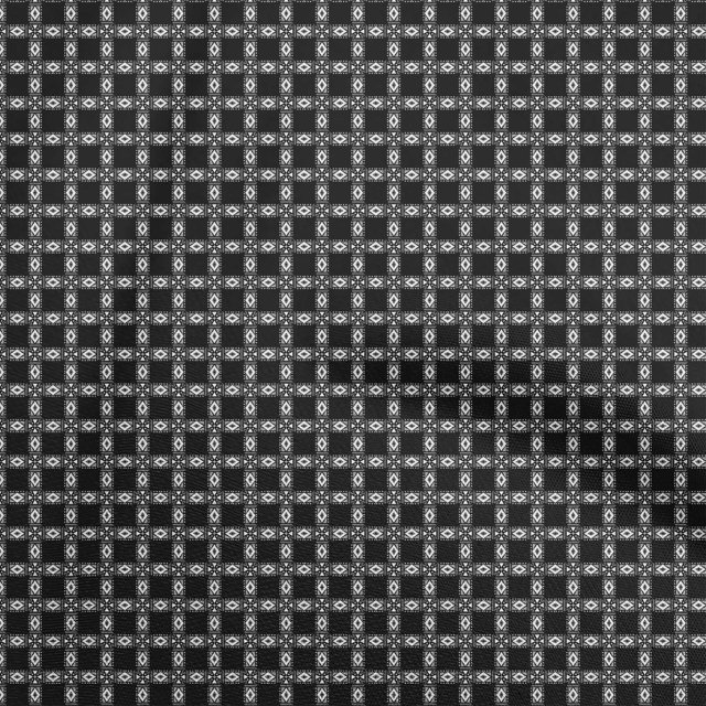 oneOone Georgette Viscose Black Fabric Geometric Craft Projects Decor Fabric Printed By The Yard 42 Inch Wide