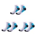 thumbnail image 1 of kurtrusly 1/2/3/5 2 Pcs/ensemble Bas de Compression pour Femmes Performance et Réduire la Fatigue Soulager Bleu P/M 3 Pcs, 1 of 6