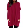 thumbnail image 1 of T-Shirts pour Femmes Décontractés Confortables Femmes Col Roulé Manches Longues Chemises T-Shirts pour Femmes Manches Longues Col Rond T-Shirts Fins Femmes Chemise Foncée pour Femmes Hauts avec Manches Bouffantes Dessous, 1 of 5