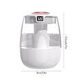 thumbnail image 3 of Dual Mist Humidifier with Humidity Display & Night Light 2L Cool Mist USB Humidifier for Bedroom Office Plants, 3 of 9