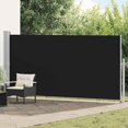 thumbnail image 1 of vidaXL Retractable Side Awning 160 x 500 cm Black, 1 of 4