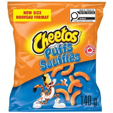 Cheetos Soufflés Grignotines à saveur de fromage